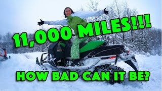 I bought a Snowmobile with 11000 Miles [upl. by Bate944]