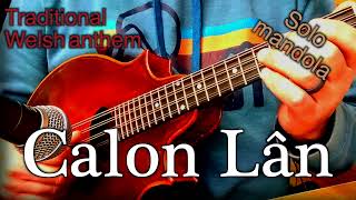 Calon Lân  traditional Welsh  tablature  mandola [upl. by Griseldis]