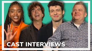 MANHUNT CAST INTERVIEWS  Anthony Boyle Hamish Linklater Patton Oswalt amp Lovie Simone [upl. by Siri263]