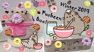 🧁 Pusheen Winter 2019 Subscription Unboxing and Review [upl. by Drofxer468]