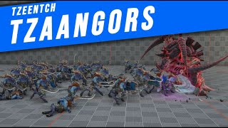 100 Tzaangors vs Carnifex  Space Marine 2 [upl. by Jadwiga279]