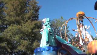 Cinderella Parade with Fairy Godmother Magic [upl. by Ebbarta]