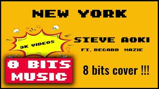 Steve Aoki ft Regard Mazie  New York Chiptune Cover 8 Bits Cover chiptunemusic 8bitsmusic [upl. by Nhoj]