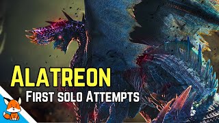 I thought Alatreon was easy Then it carted me 55 times [upl. by Ahsetan]