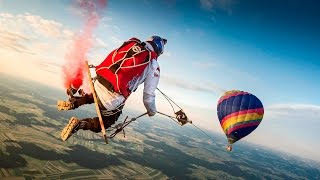 Skydivers Play on the ULTIMATE Mega Swing [upl. by Brendan940]