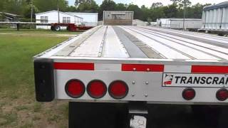 New Flatbed Trailer for Sale  53 Transcraft Flat [upl. by Marven]