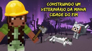 🟩construindo veterinário na minha cidade do fim do Minecraft será que deu certo migames [upl. by Crosley]