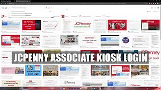 JCPenney Associate Kiosk Login 2023  How to Login to JCPenny Employee Portal Full Tutorial [upl. by Lauree]