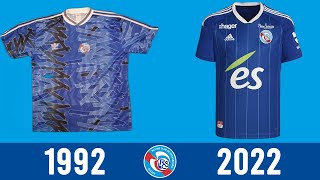 Racing Strasbourg Kit History  19922022 [upl. by Avahc]