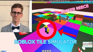 Colour Tiles Survival Let’s Play ROBLOX TILE SIMULATOR [upl. by Blodget]