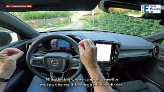 Volvo EX40 Single Motor XR Ultra Black Edition test  POV [upl. by Uzzial]