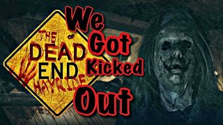 The Dead End HayRide Haunted House 2023 We Got Kicked Out [upl. by Auberbach69]