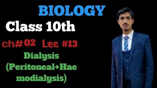 Dialysis Peritoneal Dialysis and Haemodialysis  Class 10th Biology Channel 02 biologybasic [upl. by Kamillah61]