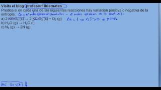 Entropía ejercicios resueltos 02 [upl. by Ayita]