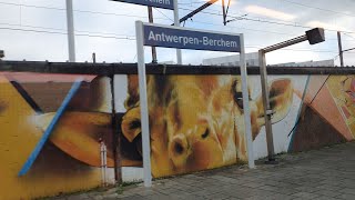 Antwerpen central station to Antwep Berchem [upl. by Job573]