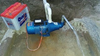 Install 12v Solar Water Pump  Water Solar Pump [upl. by Belmonte]