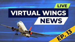 Virtual Wings News  EPISODIO 13 flightsimulator [upl. by Annawak]