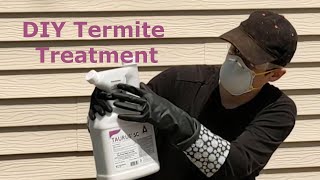 How to treat your own home for Termites [upl. by Ecnahc746]