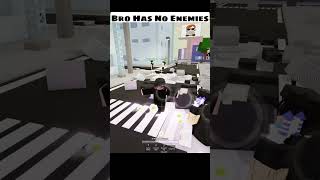 Bro Has No Enemies shorts roblox robloxshort [upl. by Mirak]