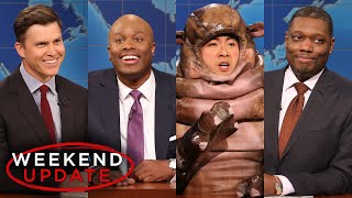 Weekend Update ft Bowen Yang and Devon Walker  SNL [upl. by Lectra]