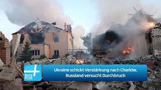 Ukraine schickt Verstärkung nach Charkiw Russland versucht Durchbruch [upl. by Shippee]