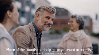 Oticon More™ hearing aids  Socialise [upl. by Amoeji345]