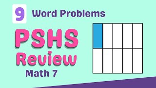 Philippine Science High School Review  Math 7  Complex Fractions and Word Problems on Fractions [upl. by Nedac]