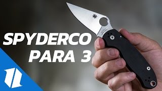 Spyderco Para 3 First Look  Knife Banter Ep 6 [upl. by Enninaej]