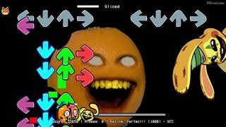 Pibby  Vs Annoying Orange  La Naranja Molesta Friday Night Funkin Mod FNF BUNZO [upl. by Mcdermott661]