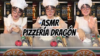 Asmr VERSION COMPLETA Te preparo una pizza deliciosa 🍕✨♥️ [upl. by Ahsemo]