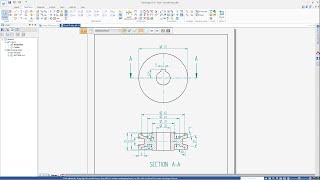 SOLID EDGE ST10  SMALL PULLEY  DRAWING [upl. by Giannini]