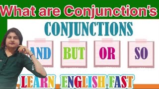 Conjunctions  Words amp Rules in English Grammarexplain with exampledefinition for conjunction [upl. by Terb755]