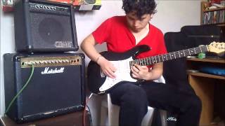 Caifanes  La Negra Tomasa cover solo de teclado en guitarra [upl. by Heise371]