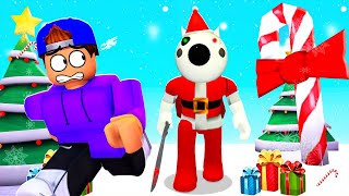 ROBLOX PIGGY ESCAPE FOXY SANTA CLAUSE [upl. by Soph]