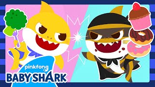 👌NEW No No Shark Yes Yes Shark  Thief Baby Shark  Old MacDonald Song  Baby Shark Official [upl. by Annailuj]