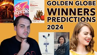 2024 Golden Globes Winners FINAL PREDICTIONS [upl. by Afton]