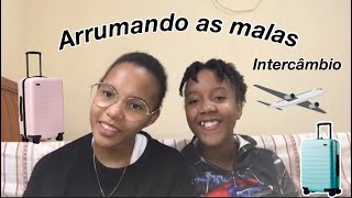 ARRUMANDO AS MALAS PARA O NOSSO INTERCÂMBIO  diário de intercâmbio n•1 [upl. by Trellas]