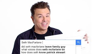 Seth MacFarlane Answers the Webs Most Searched Questions  WIRED [upl. by Steffy456]