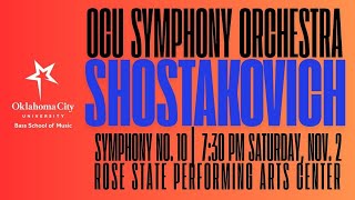 OCU Symphony Orchestra Concert  Rose State College Performing Arts Center [upl. by Alitta684]