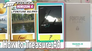 Forza Horizon 4 Fortune Island  How to Solve Treasure 8 HD 1080P [upl. by Lamphere238]