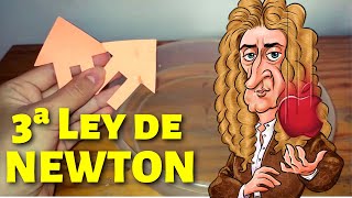 Experimento sobre la Tercera Ley de Newton👩‍🔬 [upl. by Einahpats472]