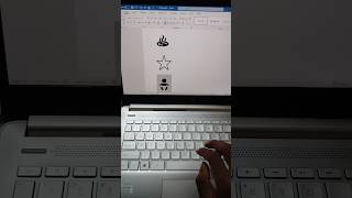 Part 8 Microsoft Word Shortcut Video series 🔥Make Star symbols in Word msword tipsandtricks [upl. by Arvo]