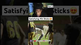 SATISFYING HIT STICKS😍😍😍 Vol 2 shorts football hitstick [upl. by Athalla]