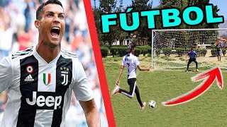 CRISTIANO RONALDO CHALLENGE ¡Retos de fútbol épicos parte 2 [upl. by Peale]