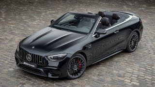 2025 Mercedes Benz E53 AMG Cabriolet  Obsidian Black [upl. by Elleinnad]