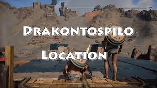 Assassins Creed Odyssey  Drakontospilo Location [upl. by Miahc]