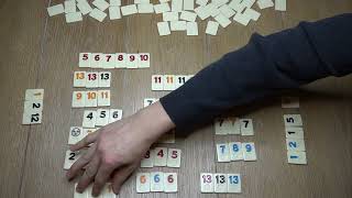 How to Play Rummikub With Actual Gameplay [upl. by Yraillih952]