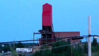 Demolition of the South Main headframe [upl. by Isaacs]