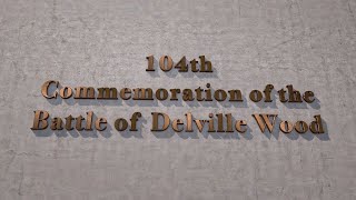 104th Commemoration of the Battle of Delville Wood [upl. by Tabbitha]