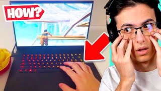 Reacting To The WEIRDEST Keybinds In Fortnite [upl. by Ximenez]